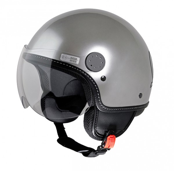 Vespa Helm Steel - silber