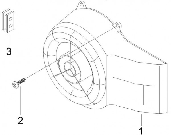 Motor Schwungradabdeckung - Vespa S 50ccm 2T AC 2007- ZAPC38402