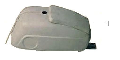 Fahrgestell Gepäckfach - Vespa Vespa 90 90ccm 2T AC 1965- V9SS1