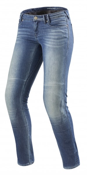 Revit Westwood Damen Jeans - Hellblau Used