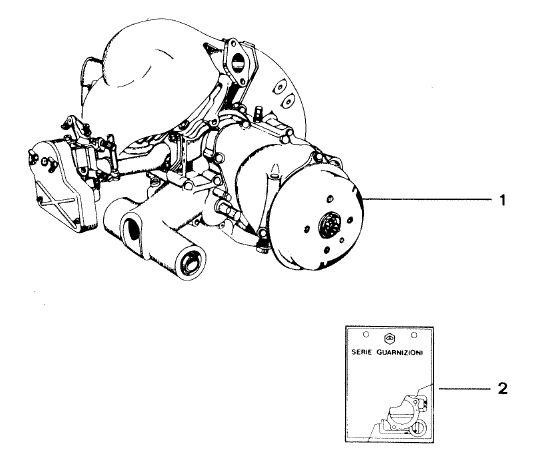 Motor Motor - Vespa Vespa 50 50ccm 2T AC - V5N1T