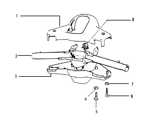 Lenker Lenker - Vespa Cosa 200ccm 2T AC 1988- VSR1T