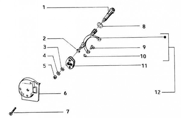 Motor Schaltgabel - Vespa Vespa 50 50ccm 2T AC - V5N1T