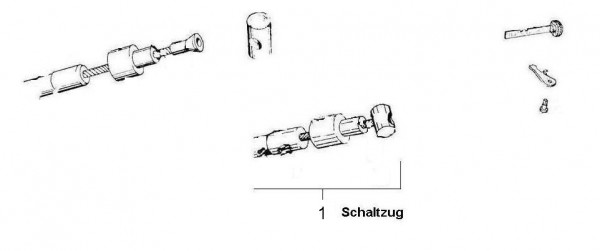 Bowdenzüge Bowdenzüge - Vespa Vespa 90 Racer 90ccm 2T AC 1971-1973 V9SS2T